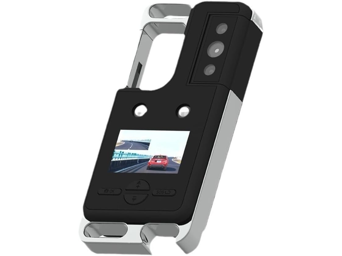 Mini Cámara Porte-clés Hd 2k Con Luz Exterior, Cámara Deportiva 1080p, Fondo Trasero