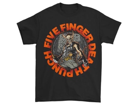 Camiseta ROCKINSTONE Five Finger Death Punch Devil (M)
