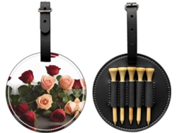 Bolsa para Tees de Golfe Black Rose | S/MARCA