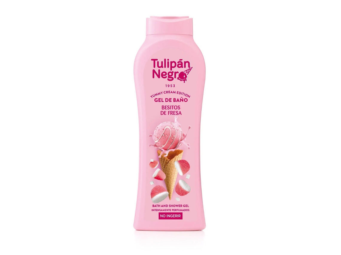 Gel De Ducha Besos Fresa 650 Ml TULIPAN NEGRO