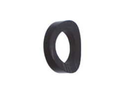 Manguito separador para columna tubular - plástico, negro ICH-ZAPFE
