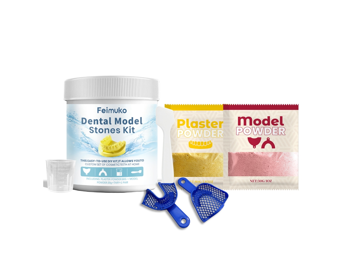 Kit de yeso para moldes dentales