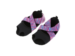 Zapatillas de baile, yoga y pilates para mujer, moradas, con barra suave y antideslizante (37-38)