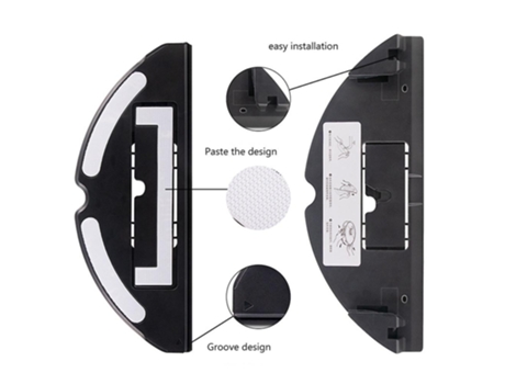 Suporte de pano para esfregão para roborock s7 vibration rag bracket mop hanger