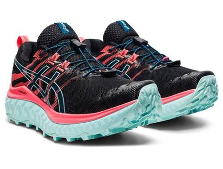 Zapatillas Deportivas ASICS Trabuco Max (Negro - Tejido- 37,5)