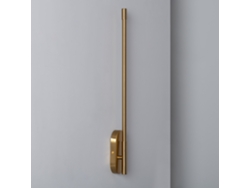 Aplique De Pared Led 8w De Aluminio Belight Dourado