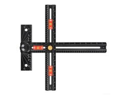 Herramienta Multifuncional De Aluminio En Forma De T De 3 Piezas Para Marcar Madera Con Bloques.