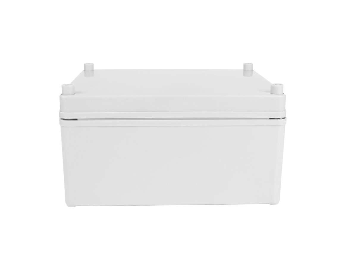 2026velora-caja De Unión Exterior Ip67 Impermeable De Plástico Abs Con Placa De Montaje Para Proyectos Eléctricos Gris