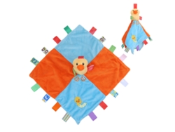 Mali toalha de Segurança Bebê Plush com Sineta Macia Textura Vibrante Brinquedo de Aconchego