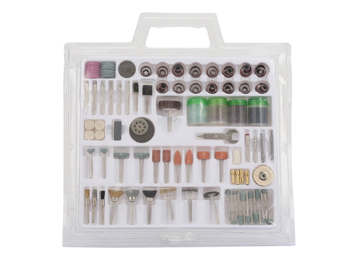 Kit De Accesorios De 216 Piezas Para Herramientas De Pulido, Lijado Y Esmerilado.