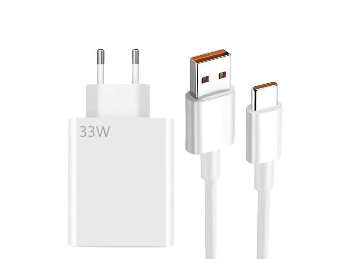 Cargador Para Xiaomi Redmi A5 Branco 33w Usb Para Tipo-c (branco)