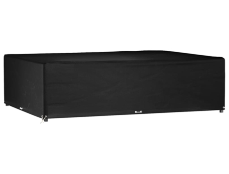 Funda Para Muebles De Jardín VIDAXL Negro Polietileno (300x200x75 cm)