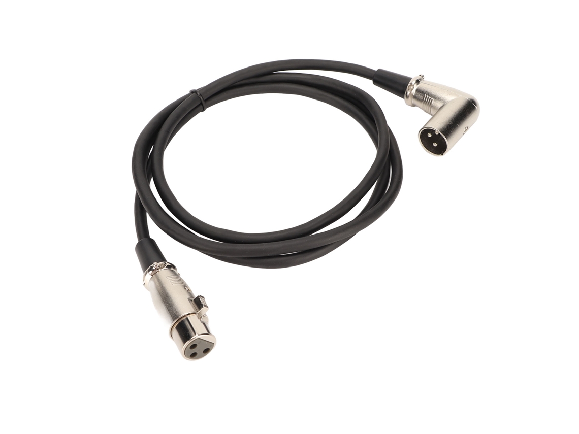 Cable Xlr Macho A Hembra De 1,5 M/4,9 Pies De Pvc Para Micrófono, Mesa De Mezclas, Amplificador E Iluminación De Escenario