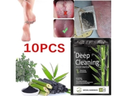 Esmalte de uñas, Huacreate 10 parches desintoxicantes para pies con carbón activado, elimina toxinas corporales y adelgaza los pies E662382592