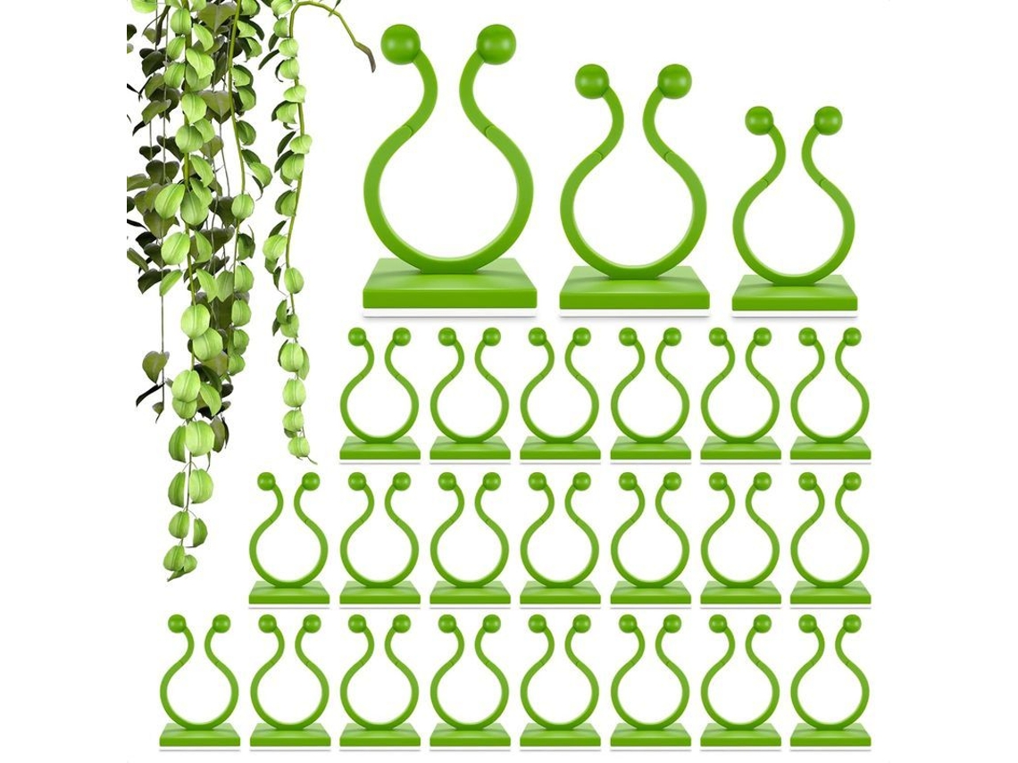 Pinzas Para Plantas Trepadoras En 3 Tamaños, Para Montaje En Pared De Jardín, 110 Piezas.