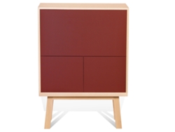 Escritorio MON PETIT MEUBLE FRANÇAIS de Madera Con Almacenamiento 90 cm de Ancho