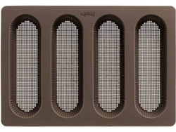 Molde para Pan LÉKUÉ 4 Mini Baguette