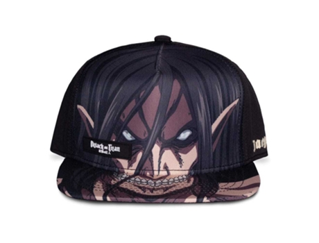 Gorra DIFUZED Attack on Titan Snapback Eren Jaeger TU