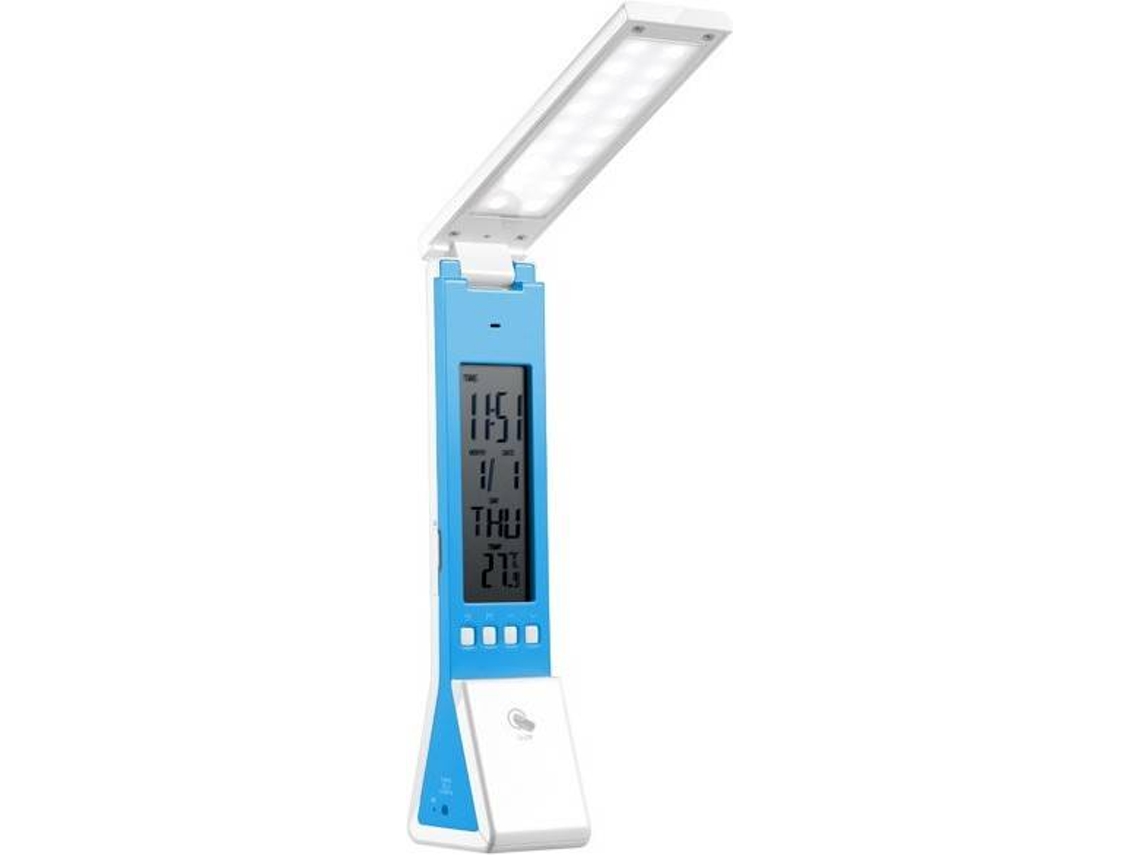 Lámpara de Mesa CRISTALRECORD Multix (Azul - LED - 1.8 W - ABS)