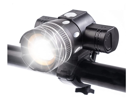 Luces Led para bicicleta recargables, luces delanteras para bicicleta, accesorios para bicicleta, regalos para ciclismo para hombres, ENZONS negros