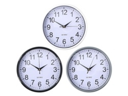 Reloj de Pared BIGBUY (Polipropileno - 25 x 3 cm)