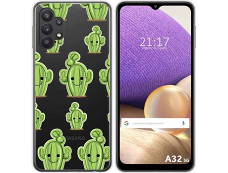 Carcasa Samsung Galaxy A32 5G TUMUNDOSMARTPHONE Cactus Multicolor