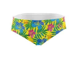Escorregar Floral Amarelo Xl Homemotso