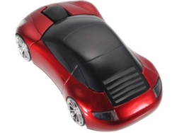 Ratón GETEK 010 (Inalámbrico - 1000 dpi - Rojo)
