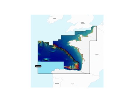 Carta de navegación platino + sd regular - bahía de gascuña - canal NAVIONICS
