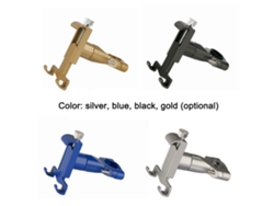 Soporte De Aluminio Para Teléfono Móvil De Bicicleta Con Ajuste De 360 Grados Para Manillares De 19 A 30 Mm.