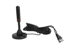 Antena De Tv Digital Con Cúpula De Succión, Recepción De Señal Vhf 174-230/uhf 470-862mhz.
