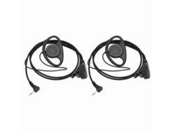 Auriculares Para Radio Bidireccional De 1 Pin Y 2,5 Mm Con Proceso De Galvanoplastia Para Walkie-talkie Motorola (2 Unidades)
