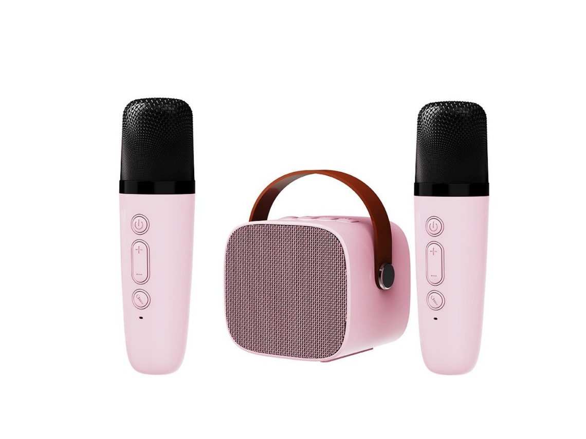 Usb - Un Altavoz Todo En Uno Con Micrófono Incorporado, Que Incluye Función De Karaoke, Uso Doméstico, Subwoofer, Función Para Cantar Junto