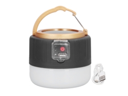 Rebe-linterna De Camping Led Solar Con Usb, Luz Emergencia Multifunción Para Excursiones, Bbq Y Apagones