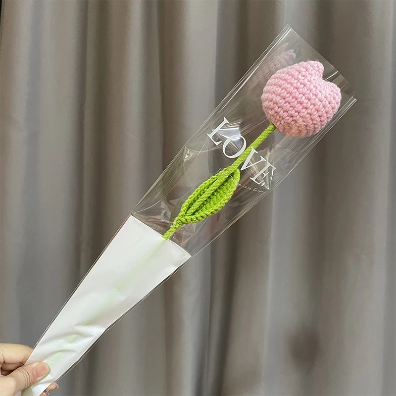 Flores De Ganchillo, Regalo De Graduación Hecho A Mano