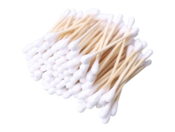 600 Bastoncillos De Algodón De Bambú, 100% Biodegradables Con Mango De Madera Para La Limpieza De Oídos Y La Eliminación De Maquillaje.