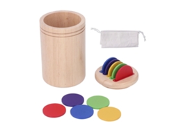 Clasificación educativa de los centros Rebe-toy en Madeira: Caja sensorial de monedas para niños