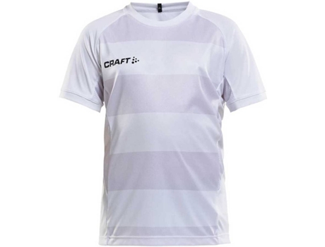 Camiseta de Hombre para Fútbol CRAFT Progress Graphic Blanco (158 / 164 cm)