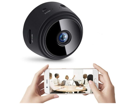 BISBISOUS A9 1080P Full HD Mini cámara inalámbrica con audio y vídeo Monitoreo de seguridad en el hogar Negro