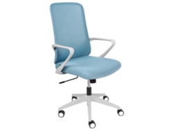 Silla de oficina BELIANI Expert de Poliéster Azul 60x60x106