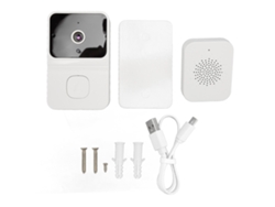 Timbre De Puerta Con Video Inalámbrico Inteligente, Cámara Wifi, Intercomunicador, Timbre Con Detección De Movimiento, Visión Nocturna, Timbre Interi