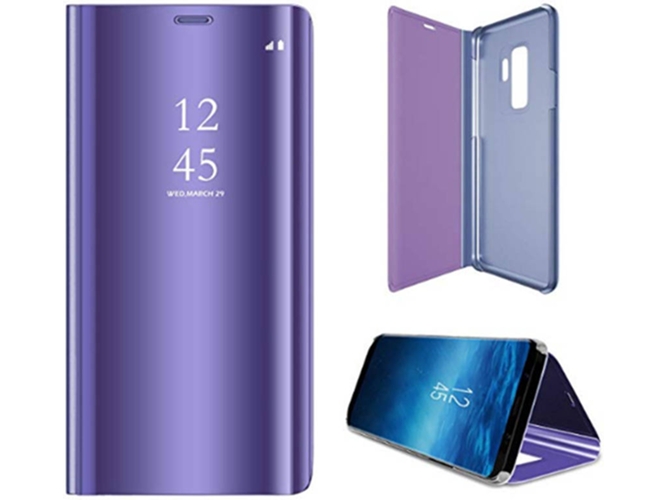Funda Samsung Galaxy A9 2019 WJS Flip Violeta