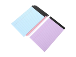 Cuaderno Slowmoose con líneas, hojas desprendibles, grueso, para estudiantes y oficina.