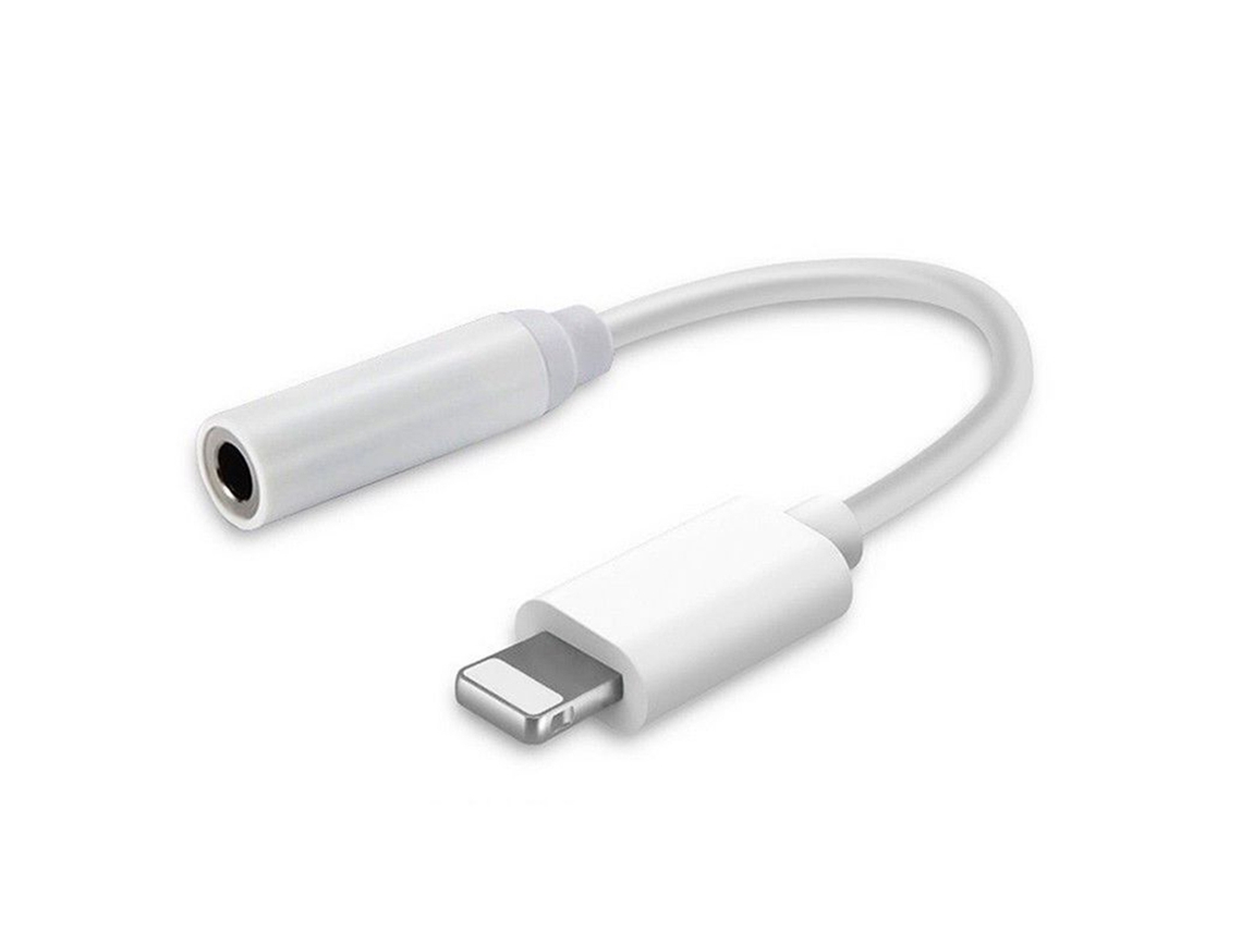 Cable Adaptador De Interfaz De Enchufe De 3.5mm Para Ios. Adaptador De 11cm Compatible Con Todos Los Sistemas De Transferencia De Audio Ios.