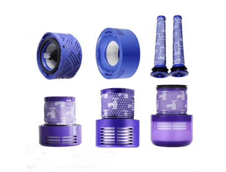 Piezas reutilizables, herramienta duradera de repuesto, limpieza ecológica, filtro de aspiradora Hepa para el hogar para Dyson V6 V7 V8 V10