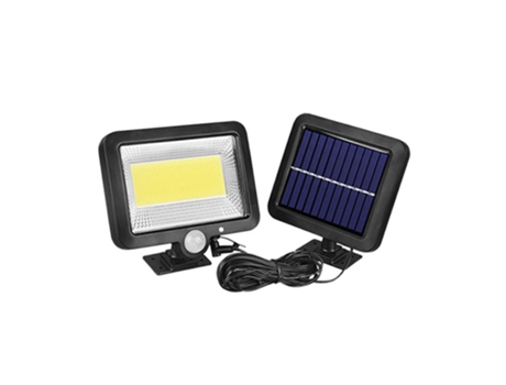 Sensor de movimiento de luz solar con múltiples LED COB, 3 modos, para interior, exterior, techo, cobertizo, patio