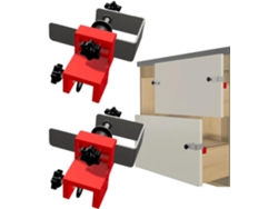 Clips para cajones, clips de montaje ajustables para gabinetes | Clips de instalación Gokoco Jig