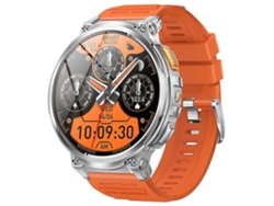 Reloj inteligente K66 con pantalla IPS de 1,85 pulgadas, monitor de frecuencia cardíaca, llamadas Bluetooth y linterna Ly Ebike