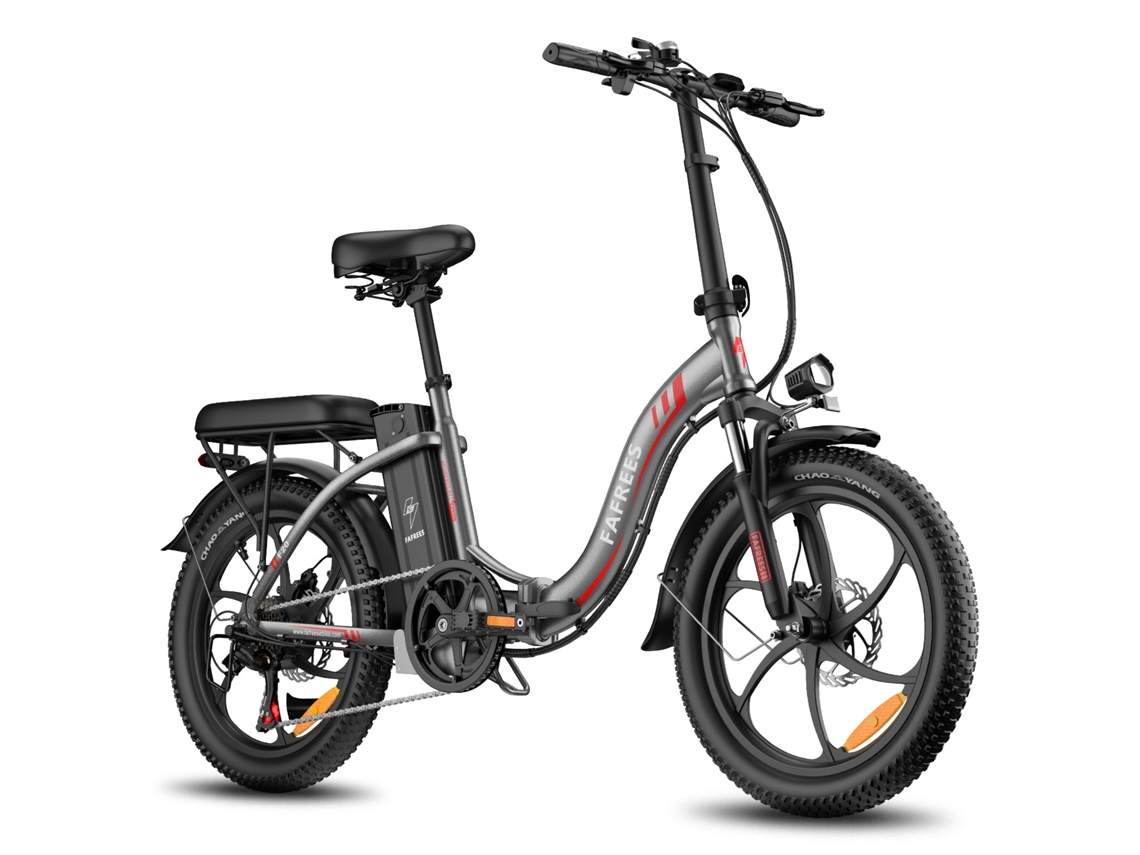 Fafrees F20 Bicicleta Eléctrica - Motor 250w Batería 36v18ah Ruedas 20'' Freno De Disco Mecánico - Gris