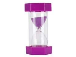 Reloj De Arena Portátil Morado De 10 Minutos Para Niños, Hogar, Oficina, Regalo, Decoración